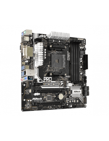 Motherboard AsRock X370M Pro4 AM4,...