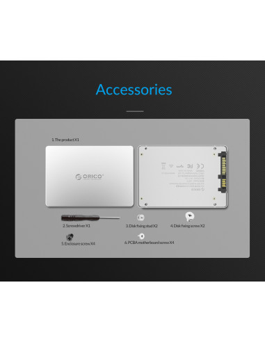 Conversor Orico M2TS M.2 NGFF para SATA Conversor Orico M2TS M.2 NGFF para SATA