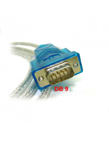 Conversor USB.M->DB9.M e DB25.M Série...