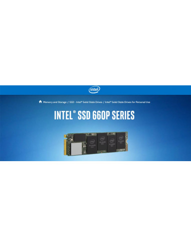 SSD Intel 660p 512GB M.2 NVMe -... SSD Intel 660p 512GB M.2 NVMe -...