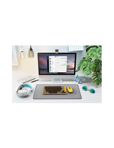 Rato Logitech Pop, Amarelo Rato Logitech Pop, Amarelo