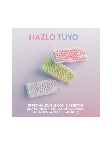 Teclado Logitech G713 Gaming - Branco... Teclado Logitech G713 Gaming - Branco...