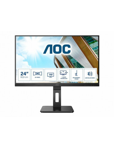 Monitor AOC 24P2QM 23.8" Full HD - Preto