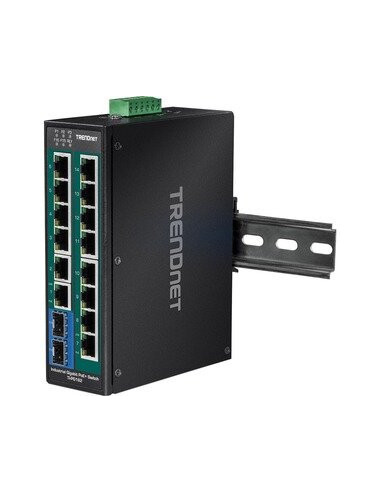 Switch Gigabit PoE Industrial de 16... Switch Gigabit PoE Industrial de 16...