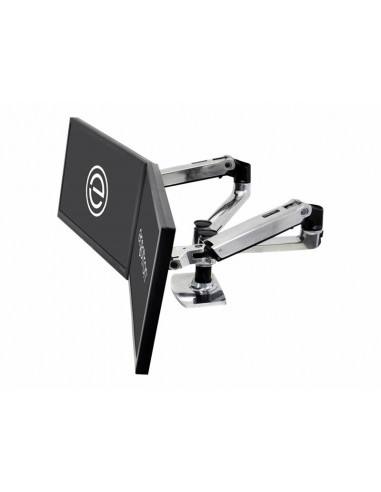 Ergotron LX Dual Side-by-Side Arm -...