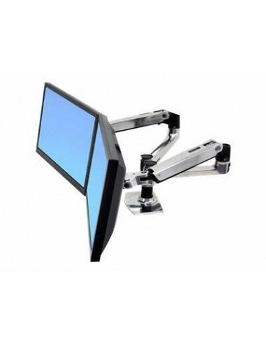 Ergotron LX Dual Side-by-Side Arm -...