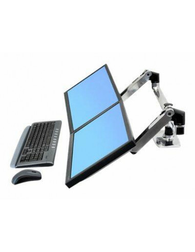 Ergotron LX Dual Side-by-Side Arm -...