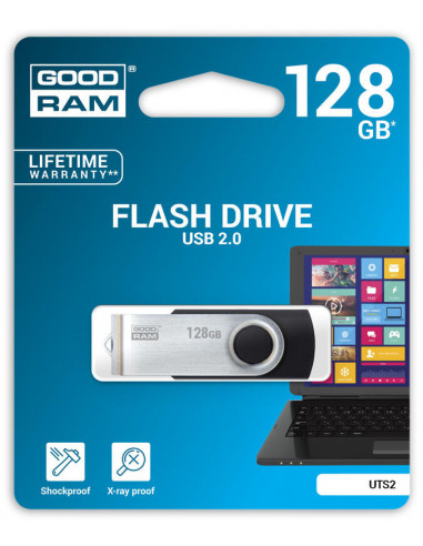 Pendrive Goodram 128gb Usb2.0 Uts2...