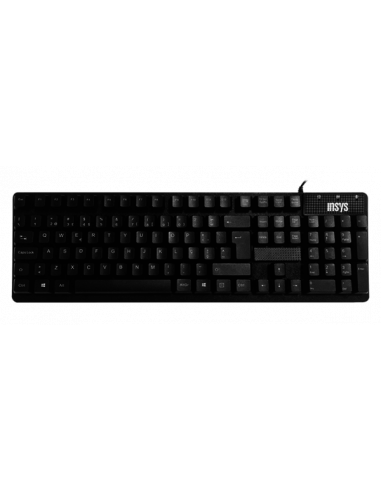 Teclado INSYS MT8-K202 USB Preto,...
