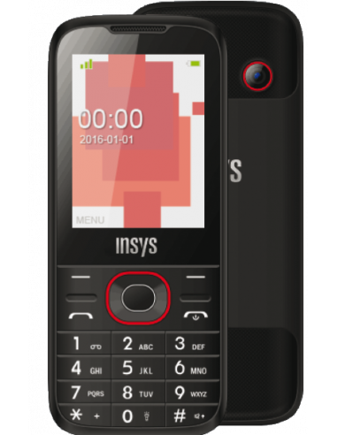 Telemóvel INSYS WT6-W247, 2.4p, Dual...