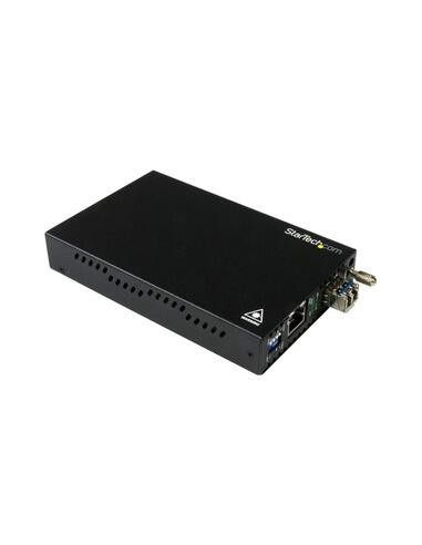 GbE Fiber Media Converter - SM LC 10 km