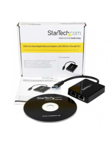 Adaptador Startech USB 3.0 Gigabit... Adaptador Startech USB 3.0 Gigabit...