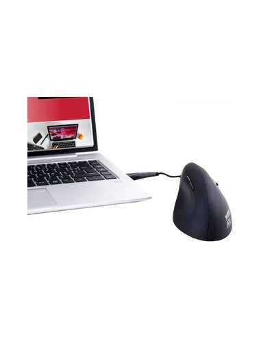 Raton Ergonomico Usb A-C  Perp...