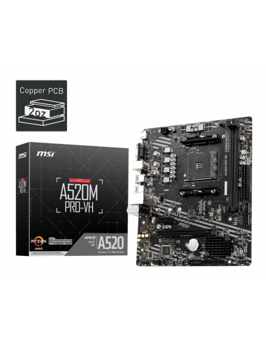 Motherboard MSI A520M PRO, AM4, DDR4,... Motherboard MSI A520M PRO, AM4, DDR4,...