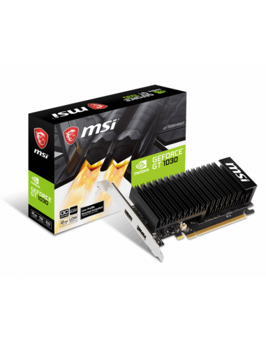 Placa Gráfica MSI GeForce GT 1030 2GB...