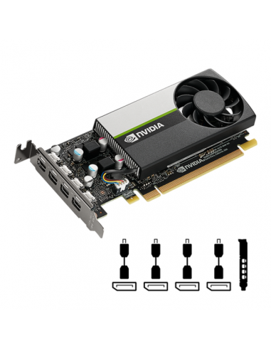 Placa Gráfica PNY Quadro T1000 4GB... Placa Gráfica PNY Quadro T1000 4GB...