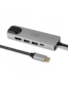 1Life usb-c: 5in1 hub HDMI...