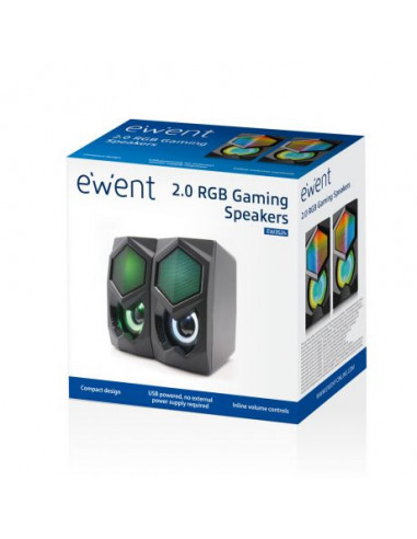 Colunas Ewent EW3524: Sistema de Som...