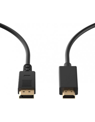 Cabo Adaptador DisplayPort M -> HDMI... Cabo Adaptador DisplayPort M -> HDMI...