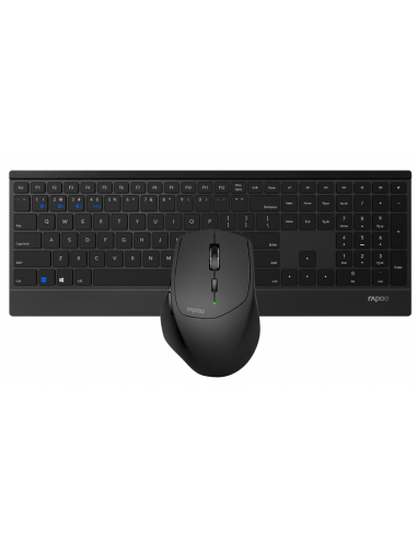 Teclado Rapoo 9500M Wireless -...