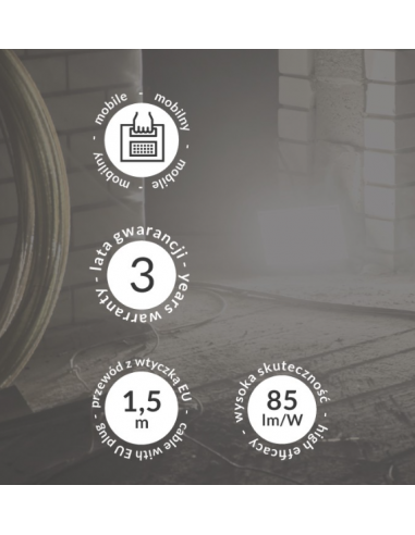 Projector LED tipo obras LED-POL 30W