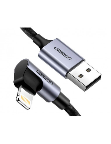 Cabo Lightning  USB 2.0 UGREEN US299 1M Cabo Lightning  USB 2.0 UGREEN US299 1M