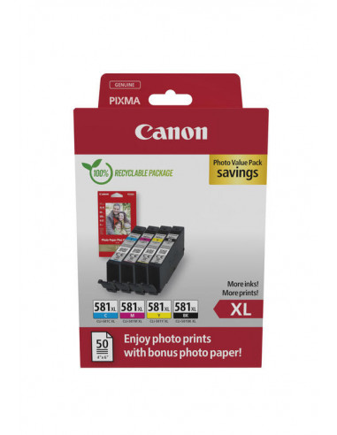 CANON CLI-581XL Ink Cartridge...
