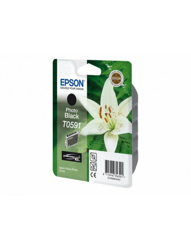Epson T0591 - 13 ml - preto foto -... Epson T0591 - 13 ml - preto foto -...