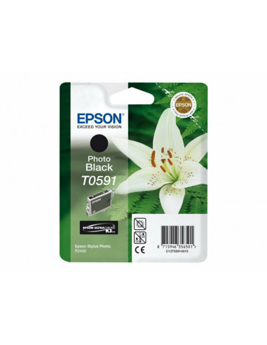 Epson T0591 - 13 ml - preto foto -... Epson T0591 - 13 ml - preto foto -...