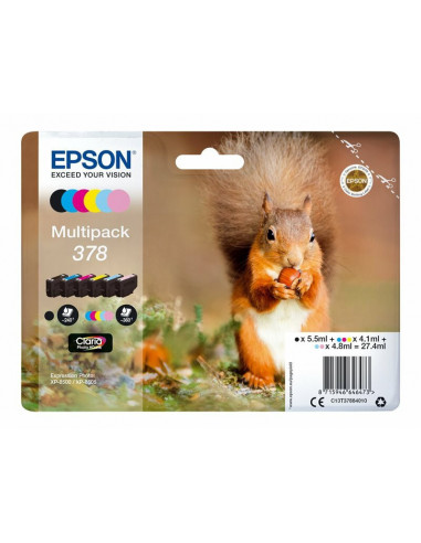 Tinteiro EPSON 378 Multipack 6 Cores... Tinteiro EPSON 378 Multipack 6 Cores...