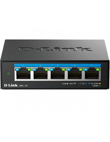 D-Link 5-Port Multi-Gigabit Unmanaged...