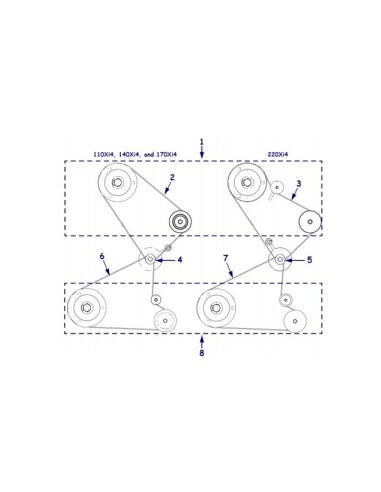 Acessório Zebra Kit Correia Principal... Acessório Zebra Kit Correia Principal...