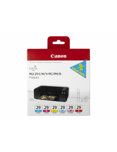 Canon Pgi-29 C/M/Y/Pc/Pm/R 4873b005