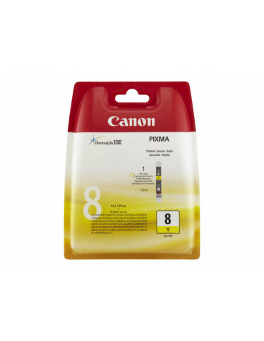 Tinteiro Canon CLI-8Y Amarelo Tinteiro Canon CLI-8Y Amarelo