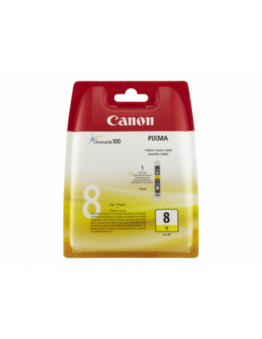 Tinteiro Canon CLI-8Y Amarelo Tinteiro Canon CLI-8Y Amarelo