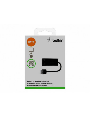 Belkin USB 2.0 Ethernet Adapter -... Belkin USB 2.0 Ethernet Adapter -...