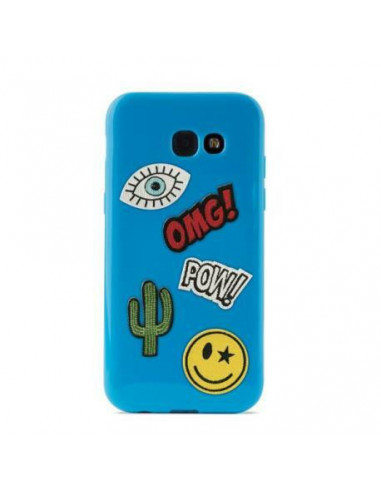 Puro - Capa Galaxy A5 2017 AZUL...