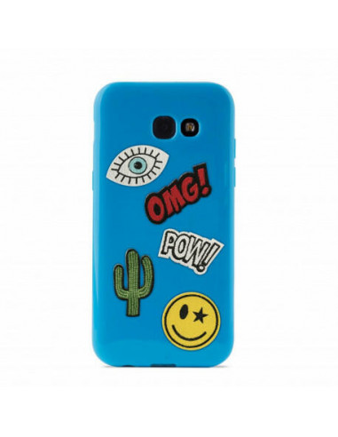 Puro - Capa Galaxy A5 2017 AZUL...