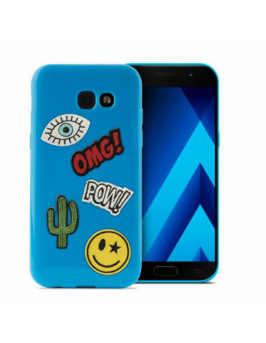 Puro - Capa Galaxy A5 2017 AZUL...