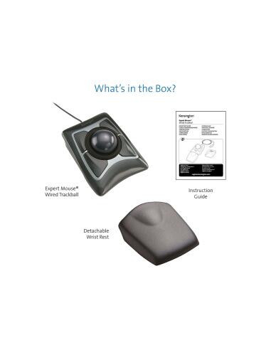 Kensington Expert Mouse - Trackball -...