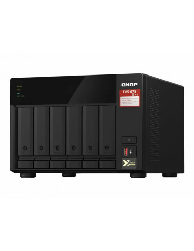 Servidor NAS QNAP TVS-675-8G 6 Baias...