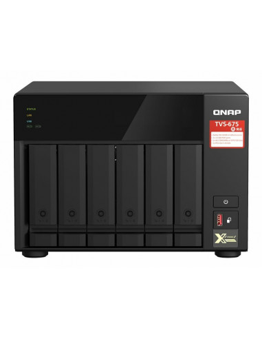 Servidor NAS QNAP TVS-675-8G 6 Baias...