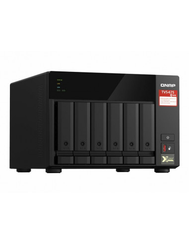 Servidor NAS QNAP TVS-675-8G 6 Baias...
