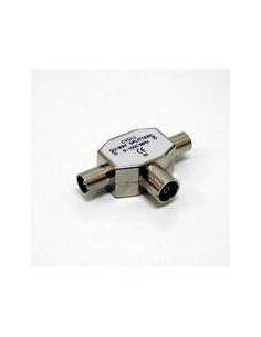 Conector T para TV VELLEMAN...