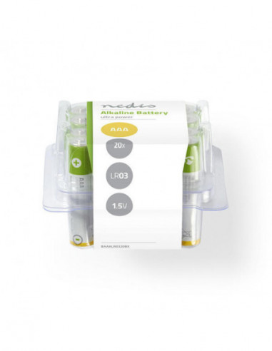 Nedis Pilhas Alcalinas Lr03 Aaa Pack...