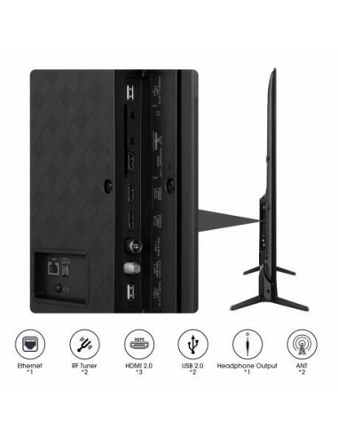 Hisense - Led Smarttv 4k 85a6k