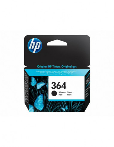 HP 364 - Preto - original - tinteiro...
