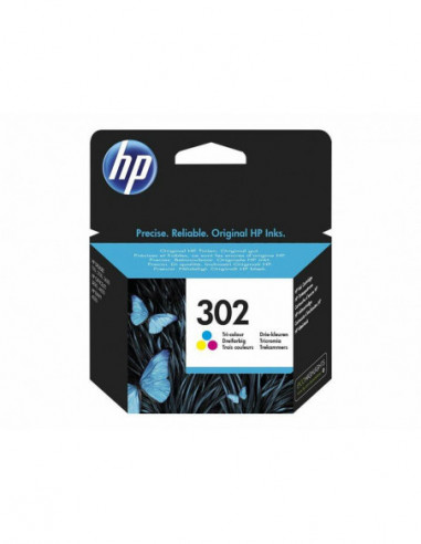 HP 302 - 4 ml - cor (ciano, magenta,...
