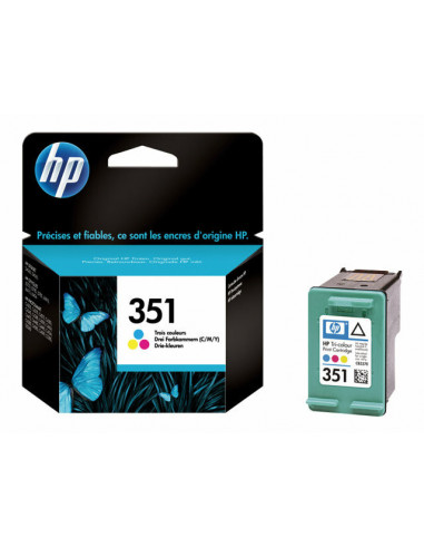 Tinteiro HP 351 Tricolor (CB337EE)