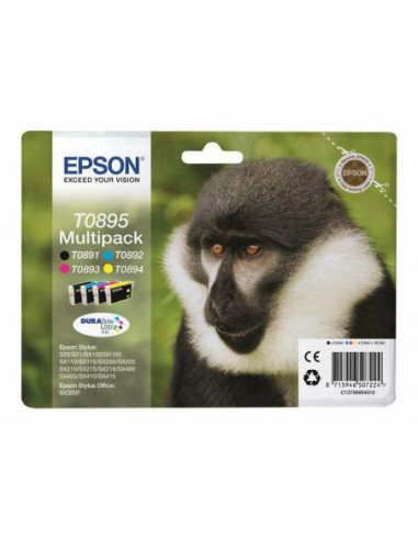 Epson T0895 Multipack - Pack de 4 -... Epson T0895 Multipack - Pack de 4 -...